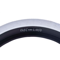 PNEU BMX CULT / FAST AND LOOSE 20'' X 2,40'' BLANC
